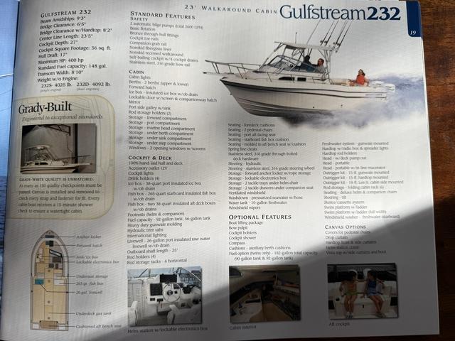 1999 Grady-white 232 gulfstream